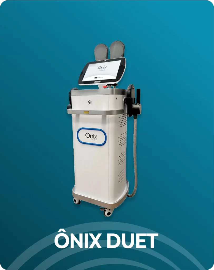 Imagem WEB - Equipamento 1568x1983 - Ônix Duet Campo Eletromagnético Contrações Supramáximo - Clinical Mobile locações, cursos on-line e presencial, workshop e mentoria estética