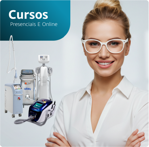Cursos e workshop clinical Mobile de equipamentos estéticos