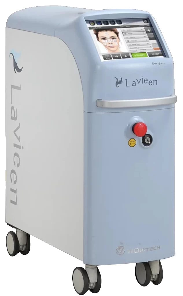 Equipamento sem fundo e ponteira - Lavieen Laser Thulium Medsystem - Clinical Mobile locações, cursos on-line e presencial, workshop e mentoria estética