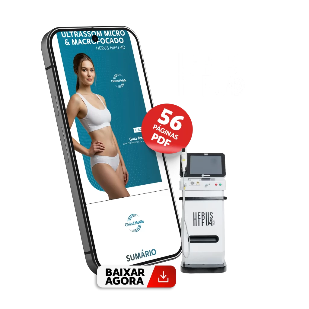 Imagem Banner sem fundo LOGO BRANCA - Herus Hifu 4D Ultrassom Microfocado e Macrofocado - Clinical Mobile locações, cursos on-line e presencial, workshop e mentoria estética