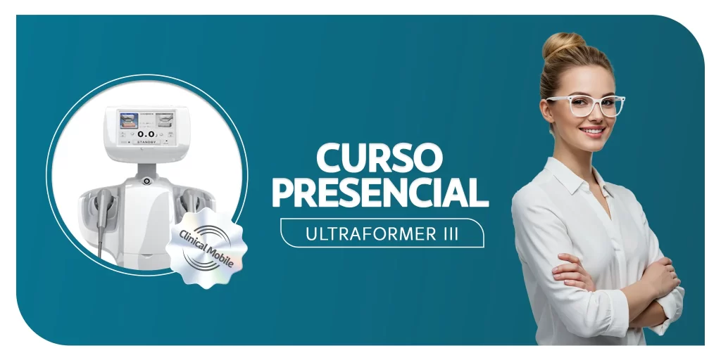 Equipamento Curso Presencial - Ultraformer 3 Ultrassom Microfocado e Macrofocado - Clinical Mobile locações, cursos on-line e presencial, workshop e mentoria estética