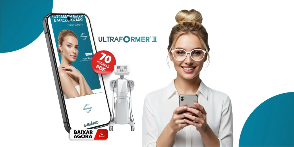Equipamento Ebook - Ultraformer 3 Ultrassom Microfocado e Macrofocado - Clinical Mobile locações, cursos on-line e presencial, workshop e mentoria estética