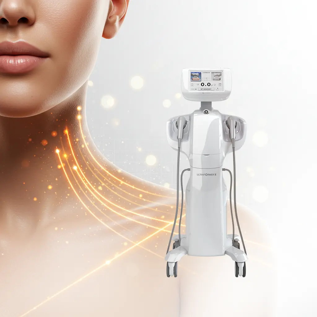 Equipamento Site - Ultraformer 3 Ultrassom Microfocado e Macrofocado - Clinical Mobile locações, cursos on-line e presencial, workshop e mentoria estética