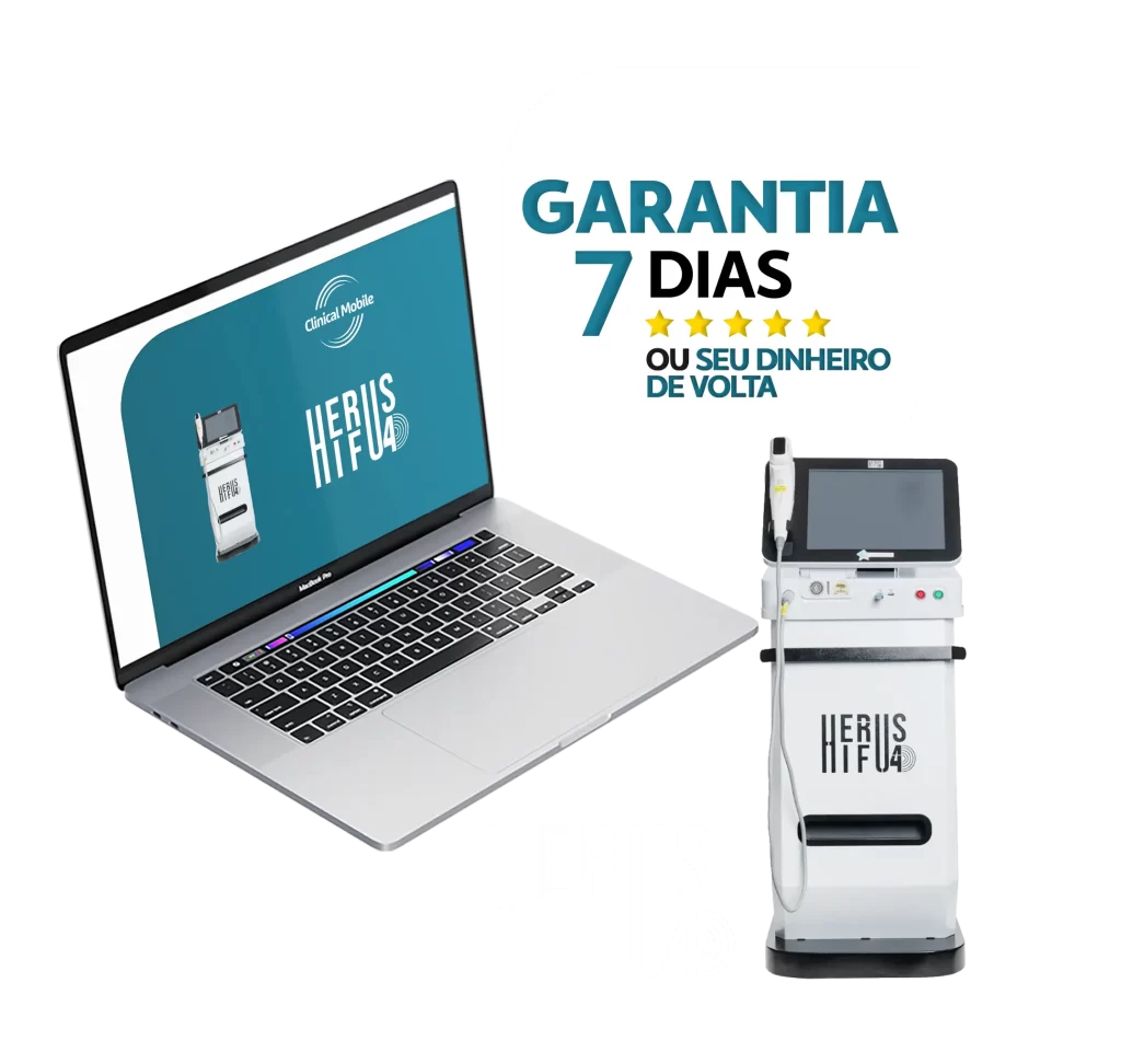 Imagem site curso online - Herus Hifu 4D Ultraformer 3 Ultrassom Microfocado e macrofocado - Clinical Mobile locações, cursos on-line e presencial, workshop e mentoria estética